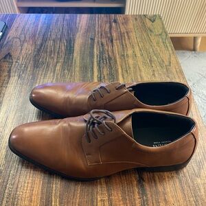 Amalfi Tan Leather Men's Oxfords